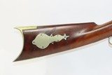Antique D. WEEKS Half-Stock .35 Caliber Perc. “SQUIRREL Hunting” LONG RIFLE Kentucky Style HUNTING/HOMESTEAD Long Rifle! - 2 of 19