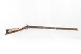 Antique D. WEEKS Half-Stock .35 Caliber Perc. “SQUIRREL Hunting” LONG RIFLE Kentucky Style HUNTING/HOMESTEAD Long Rifle! - 1 of 19