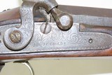 Antique D. WEEKS Half-Stock .35 Caliber Perc. “SQUIRREL Hunting” LONG RIFLE Kentucky Style HUNTING/HOMESTEAD Long Rifle! - 5 of 19