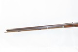 Antique D. WEEKS Half-Stock .35 Caliber Perc. “SQUIRREL Hunting” LONG RIFLE Kentucky Style HUNTING/HOMESTEAD Long Rifle! - 17 of 19