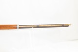 Antique BACK ACTION Half Stock HEAVY BARREL Percussion .42 Cal. Long RifleKentucky Style Long Rifle Made Circa 1850! - 7 of 16