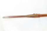 Antique BACK ACTION Half Stock HEAVY BARREL Percussion .42 Cal. Long RifleKentucky Style Long Rifle Made Circa 1850! - 6 of 16