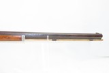 Antique BACK ACTION Half Stock HEAVY BARREL Percussion .42 Cal. Long RifleKentucky Style Long Rifle Made Circa 1850! - 5 of 16