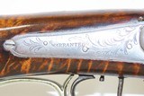 c1850 BERKS COUNTY Antique LONG RIFLE by SEIFRIT Curly Maple .36 CaliberGorgeous Stock, Engraving, German Silver Furniture - 15 of 19