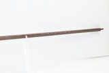 c1850 BERKS COUNTY Antique LONG RIFLE by SEIFRIT Curly Maple .36 CaliberGorgeous Stock, Engraving, German Silver Furniture - 17 of 19