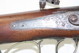 c1860s mfr NEW ENGLAND Antique RIFLE by JOSEPH TONKS .40 Caliber PercussionBOSTON, Massachusetts Made Long Rifle! - 7 of 18