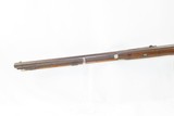 c1860s mfr NEW ENGLAND Antique RIFLE by JOSEPH TONKS .40 Caliber PercussionBOSTON, Massachusetts Made Long Rifle! - 16 of 18