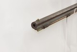 c1860s mfr NEW ENGLAND Antique RIFLE by JOSEPH TONKS .40 Caliber PercussionBOSTON, Massachusetts Made Long Rifle! - 17 of 18