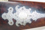 c1860s mfr NEW ENGLAND Antique RIFLE by JOSEPH TONKS .40 Caliber PercussionBOSTON, Massachusetts Made Long Rifle! - 6 of 18