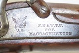 Mid-CIVIL WAR Antique NORRIS & CLEMENT Model 1861 “EVERYMAN’S” Rifle-MUSKETMASSACHUSETTS CONTRACT Rifle! - 6 of 19