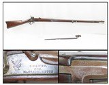 Mid-CIVIL WAR Antique NORRIS & CLEMENT Model 1861 “EVERYMAN’S” Rifle-MUSKETMASSACHUSETTS CONTRACT Rifle! - 1 of 19