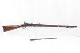 INDIAN WARS Antique SPRINGFIELD Model 1879 Breech Loading TRAPDOOR Rifle In the Original 45-70 GOVT with BAYONET - 2 of 21