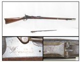 INDIAN WARS Antique SPRINGFIELD Model 1879 Breech Loading TRAPDOOR Rifle In the Original 45-70 GOVT with BAYONET - 1 of 21