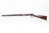 1893 Antique J.M. MARLIN Model 1889 Lever Action .38-40 WCF REPEATING Rifle With Octagonal Barrel & Crescent Butt Plate, Made in 1893! - 2 of 20