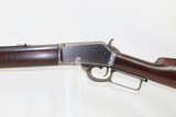 1893 Antique J.M. MARLIN Model 1889 Lever Action .38-40 WCF REPEATING Rifle With Octagonal Barrel & Crescent Butt Plate, Made in 1893! - 4 of 20