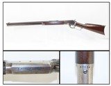 1893 Antique J.M. MARLIN Model 1889 Lever Action .38-40 WCF REPEATING Rifle With Octagonal Barrel & Crescent Butt Plate, Made in 1893! - 1 of 20