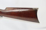 1893 Antique J.M. MARLIN Model 1889 Lever Action .38-40 WCF REPEATING Rifle With Octagonal Barrel & Crescent Butt Plate, Made in 1893! - 3 of 20
