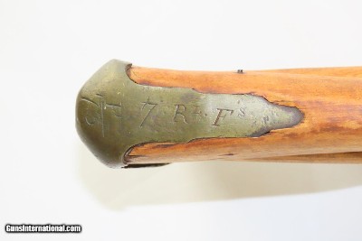7th ROYAL FUSILIERS British Antique BROWN BESS .75 Musket Napoleonic WarsRevolutionary War, Napoleonic Wars, War of 1812 - Image 10 of 20