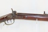 Antique American LONG RIFLE by SEIDNER Half-Stock Pennsylvania .41 caliber
Well-Made, Signed “Kentucky” c1850 Rifle! - 4 of 21