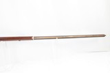 Antique American LONG RIFLE by SEIDNER Half-Stock Pennsylvania .41 caliber
Well-Made, Signed “Kentucky” c1850 Rifle! - 9 of 21