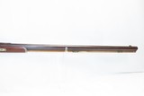 Antique American LONG RIFLE by SEIDNER Half-Stock Pennsylvania .41 caliber
Well-Made, Signed “Kentucky” c1850 Rifle! - 5 of 21