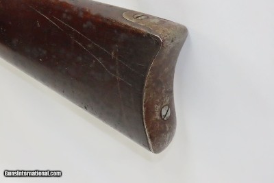 RARE Antique GENERAL ROBERTS Breech-Loading Springfield Model 1855 Rifle 58 PROVIDENCE TOOL Co. Conversion with BAYONET! - Image 21 of 21