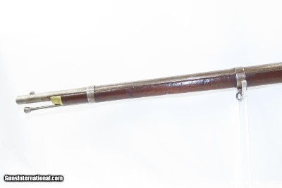 RARE Antique GENERAL ROBERTS Breech-Loading Springfield Model 1855 Rifle 58 PROVIDENCE TOOL Co. Conversion with BAYONET! - Image 17 of 21
