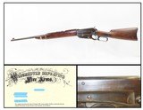 Lettered 1912 mfr WINCHESTER Model 1895 .30-40 Krag Saddle Ring CARBINE C&R FACTORY LETTERED Repeating Rifle in .30 US (.30-40 Krag) - 1 of 20