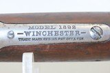 c1918 Antique WINCHESTER Model 1892 Lever Action .25-20 SADDLE RING CARBINEIconic Wild West Cowboy Repeating Rifle! - 13 of 22