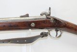 c1862 CIVIL WAR Antique US SPRINGFIELD ARMORY Model 1861 “EVERYMAN’S” RifleUnion Army Primary Infantry Weapon with BAYONET & SLING - 17 of 22