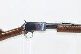 c1940 mfr. WINCHESTER Model 62A Slide Action .22 S L LR TAKEDOWN RIFLE C&RNext Generation of Pump Actions After the Model 1890! - 17 of 20