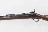 INDIAN WARS Antique US SPRINGFIELD Model 1879 Breech Loading TRAPDOOR Rifle With Civil War Era S.H. Young CARTRIDGE BOX & BAYONET - 19 of 25
