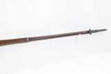 INDIAN WARS Antique US SPRINGFIELD Model 1879 Breech Loading TRAPDOOR Rifle With Civil War Era S.H. Young CARTRIDGE BOX & BAYONET - 9 of 25