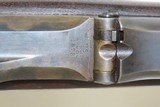 INDIAN WARS Antique US SPRINGFIELD Model 1879 Breech Loading TRAPDOOR Rifle With Civil War Era S.H. Young CARTRIDGE BOX & BAYONET - 11 of 25