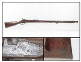 CIVIL WAR Import BAVARIAN M1842/51 RIFLE-MUSKET w Ref to GAINES MILL BATTLE Inscribed to the 2nd VIRGINIA INFANTRY H COMPANY