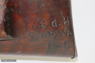 CIVIL WAR Import BAVARIAN M1842/51 RIFLE-MUSKET w Ref to GAINES MILL BATTLE Inscribed to the 2nd VIRGINIA INFANTRY H COMPANY - Image 13 of 25