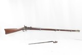 CIVIL WAR Antique MASSACHUSETTS CONTRACT NORRIS-CLEMENT M1861 Rifle-MUSKET
With Rack Number and Bayonet - 2 of 23