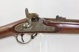 Antique CIVIL WAR Lamson, Goodnow and Yale SPECIAL MODEL 1861 Rifle-MUSKET
With “1864” Dated Lock and Barrel Here we present an antique Lamson, Goodn - 4 of 25