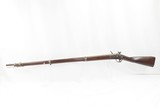 Antique STATE MILITIA US Model 1816 Flintlock Musket with Asa Waters Lock
EARLY AMERICAN Militia Musket - 14 of 20