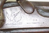 Antique CIVIL WAR Navy Contract WHITNEY M1861 Percussion “PLYMOUTH RIFLE”Named After the Navy Ship USS PLYMOUTH! - 7 of 20