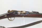 GRAS CONVERSION French ST. ETIENNE Model 1866/74 11X59mm Bolt Action RIFLEUpdated Model 1866 to Chamber Metallic Cartridge - 4 of 22