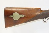 Antique ENGRAVED Side x Side PERCUSSION Rifle & Shotgun Combination CAPE GUN Great for Hunting Dangerous Game or Multiple Species - 16 of 20