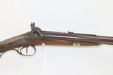 Antique ENGRAVED Side x Side PERCUSSION Rifle & Shotgun Combination CAPE GUN Great for Hunting Dangerous Game or Multiple Species - 17 of 20