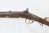 Antique ENGRAVED Side x Side PERCUSSION Rifle & Shotgun Combination CAPE GUN Great for Hunting Dangerous Game or Multiple Species - 4 of 20