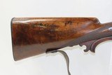 1800s ENGRAVED Antique German Percussion Back Action SxS 16 Gauge Shotgun
Mid-1800s Double Barrel Fowling Gun - 13 of 17