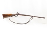 1800s ENGRAVED Antique German Percussion Back Action SxS 16 Gauge Shotgun
Mid-1800s Double Barrel Fowling Gun - 12 of 17