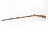 WEST VIRGINIA Antique SAMUEL TODD SHERWOOD.34 Caliber Percussion LONG RIFLES.T.S SIGNED W. VIRGINIA Long Rifle! - 13 of 18