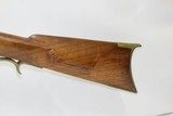 WEST VIRGINIA Antique SAMUEL TODD SHERWOOD.34 Caliber Percussion LONG RIFLES.T.S SIGNED W. VIRGINIA Long Rifle! - 14 of 18
