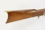 WEST VIRGINIA Antique SAMUEL TODD SHERWOOD.34 Caliber Percussion LONG RIFLES.T.S SIGNED W. VIRGINIA Long Rifle! - 3 of 18
