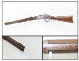 PERIOD CHOPPED Antique WINCHESTER Model 1873 Lever Action 44-40 SHORT RIFLE - 1 of 20